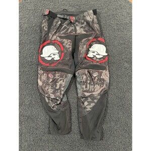 Metal Mulisha Mens 32 - 34 Moto Pants BMX Racing Skulls Rare Excellent